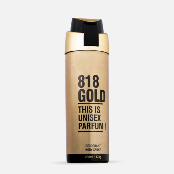 818 Gold Deodorant Body spray for Men 200ml