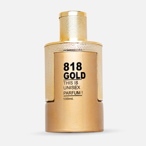 818 Gold Luxury Perfume for Men 100ml - Image 2