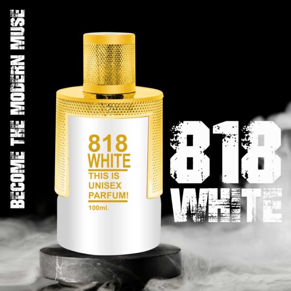 818 White Luxury Perfume for Women 100ml - Image 3