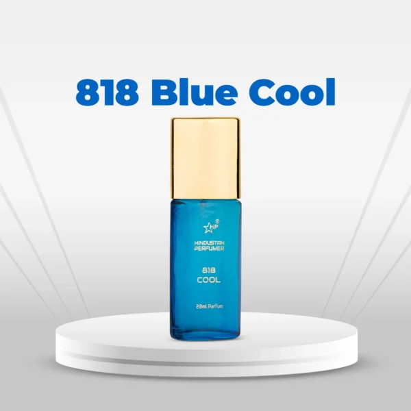 818 Cool Blue Luxury Perfume for Men and Women 20ml - Image 2