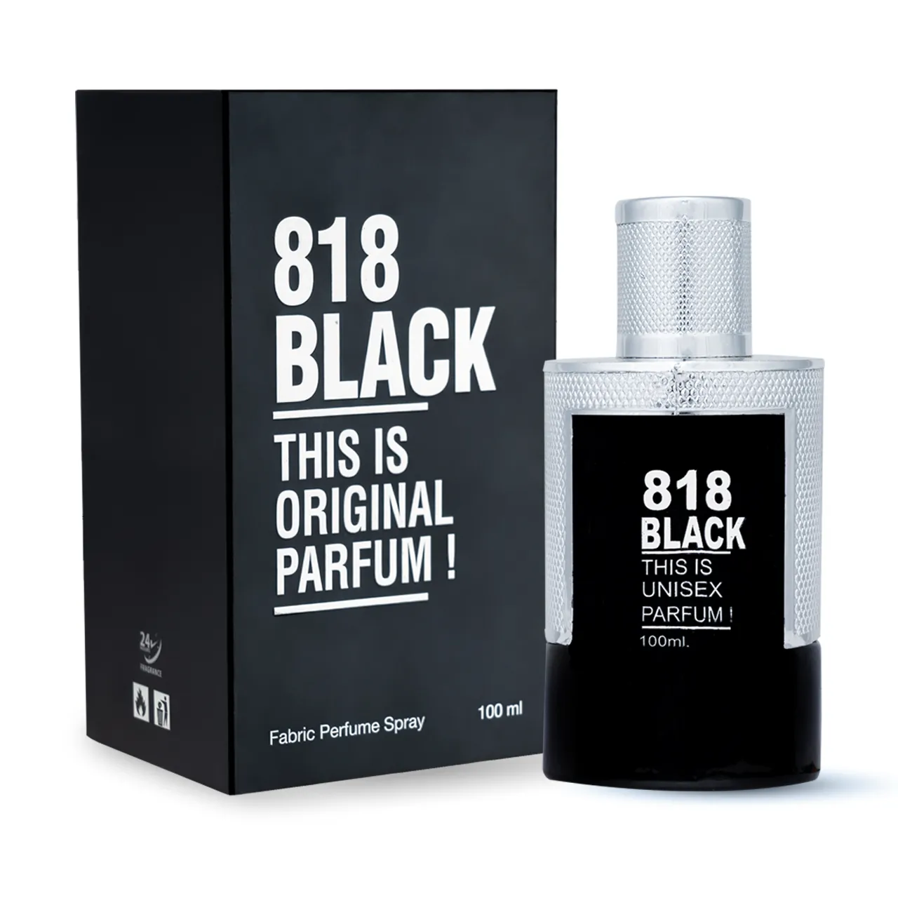 818 Black Perfume for Men 100ml