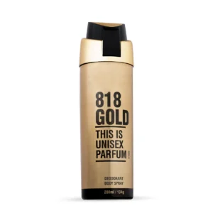 818 Gold Deodorant Body spray for Men and Women 200ml