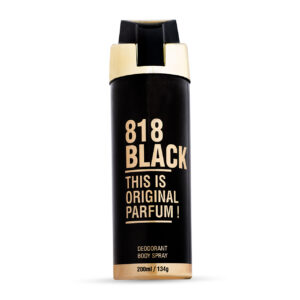 818 Black Deodorant Body spray for Men 200ml