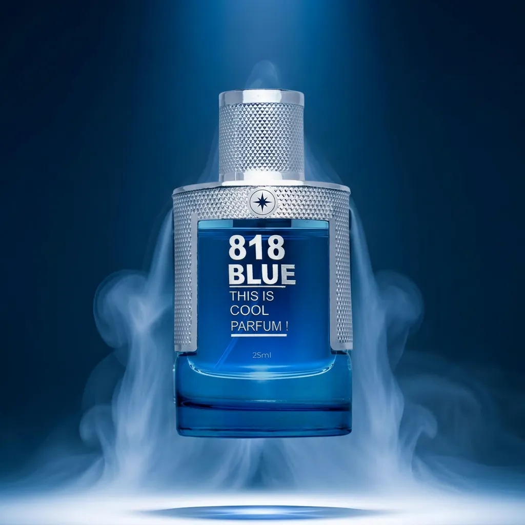 818 Cool Blue Perfume for Men and Women 100ml - Image 3