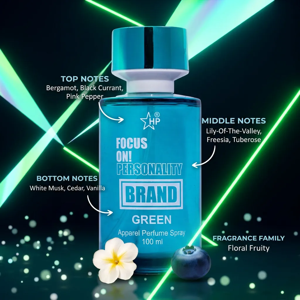 Brand Green Perfume for Men and Women 100ml - Image 4