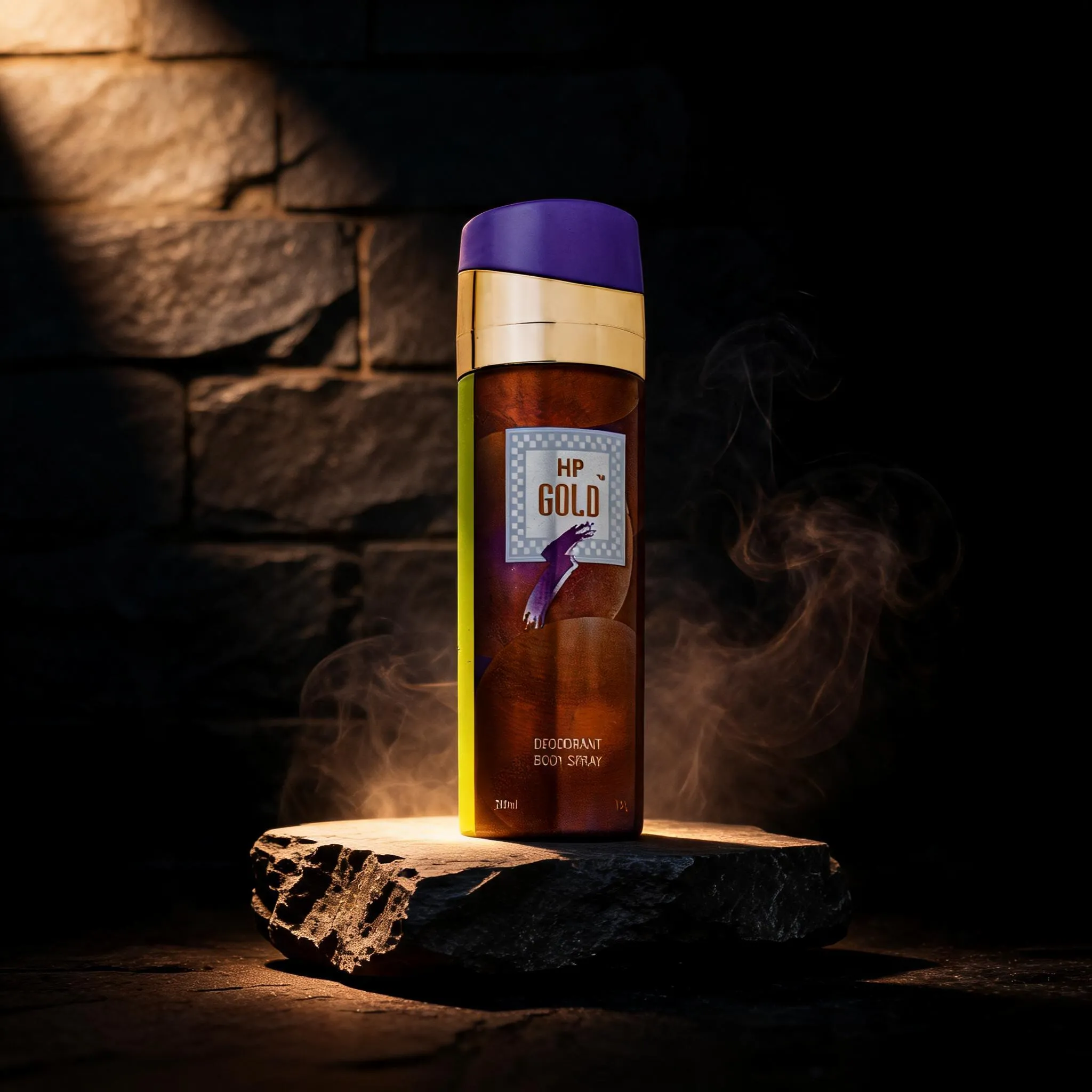 Gold Deodorant Body spray for Men and Women 200ml - Image 2